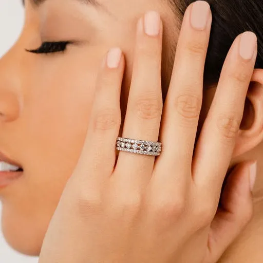 1.03 ct. Round Diamond Wedding Band