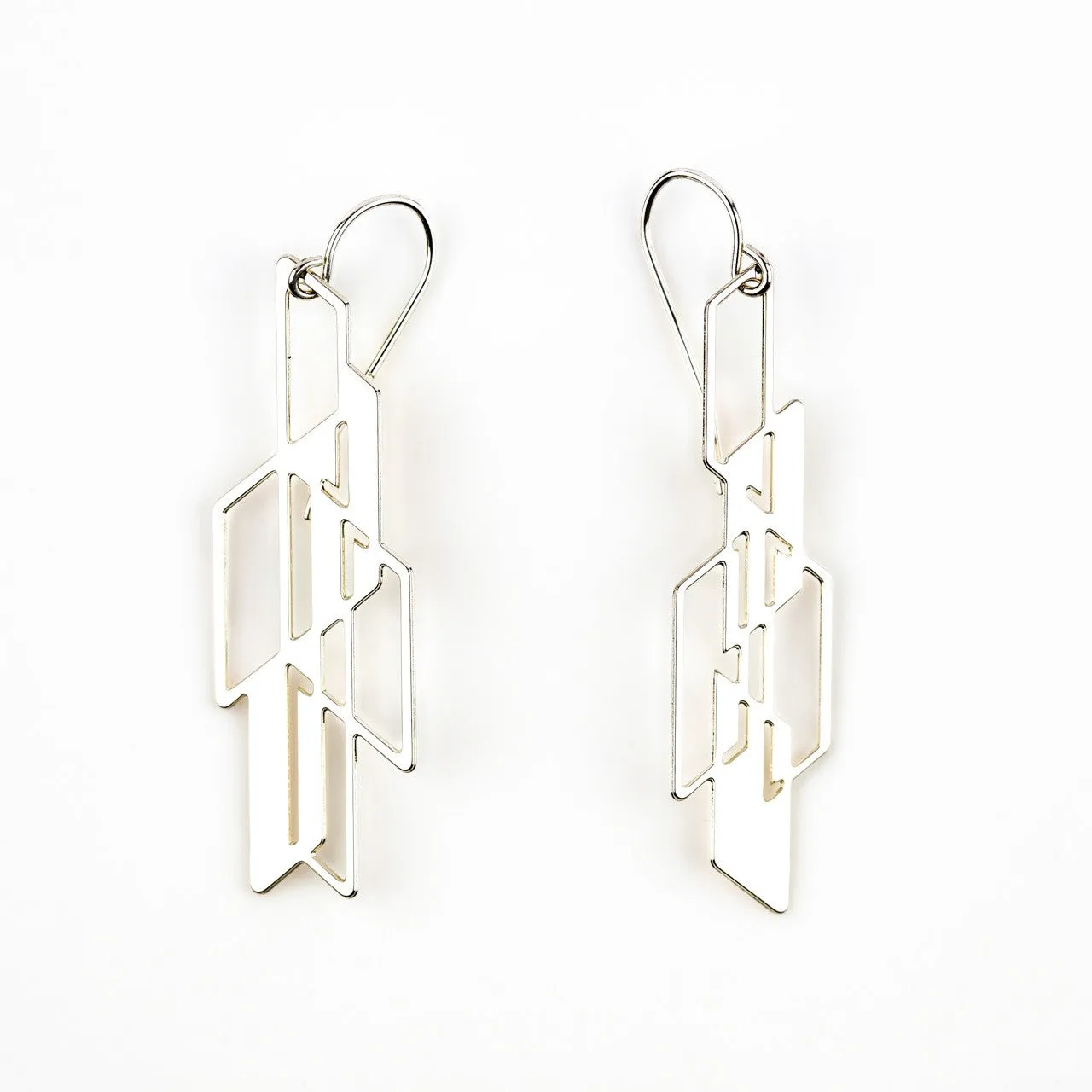 #13 earrings steel