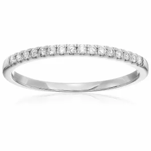 1/5 cttw Diamond Wedding Band in 14k Gold