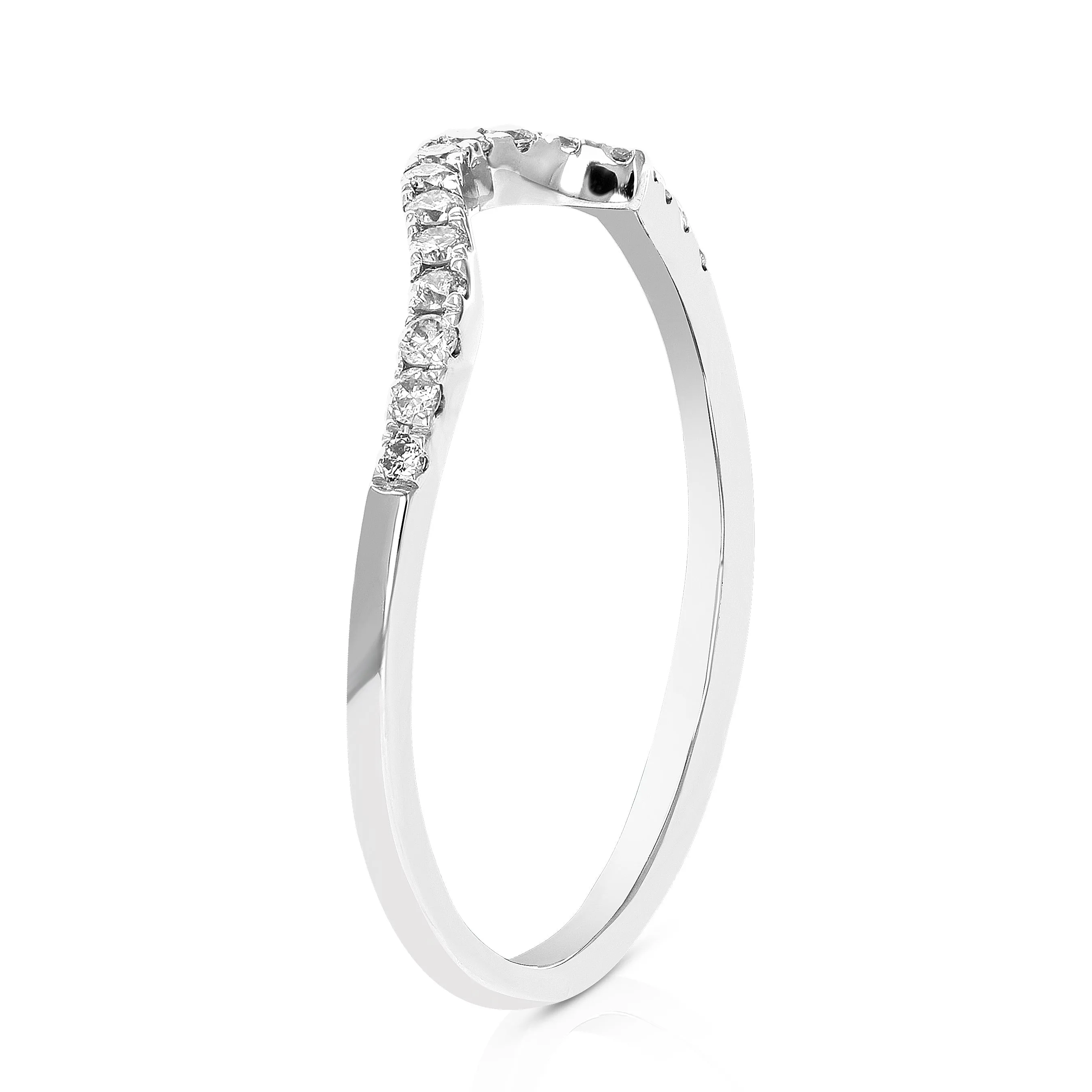 1/5 cttw Diamond Wedding Band in 14K Gold