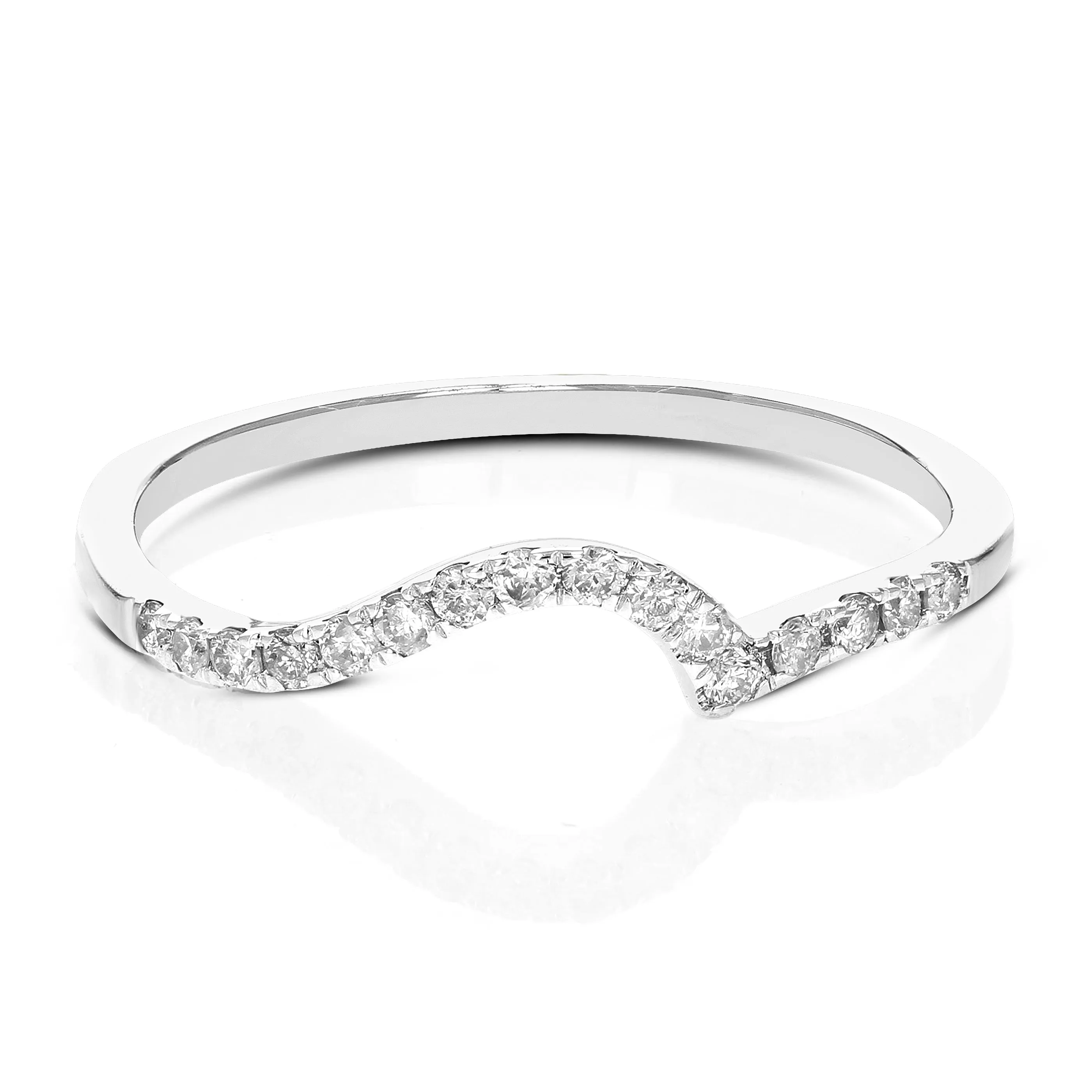 1/5 cttw Diamond Wedding Band in 14K Gold