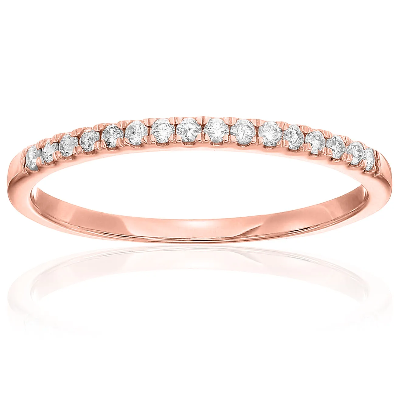 1/5 cttw Diamond Wedding Band in 14k Gold