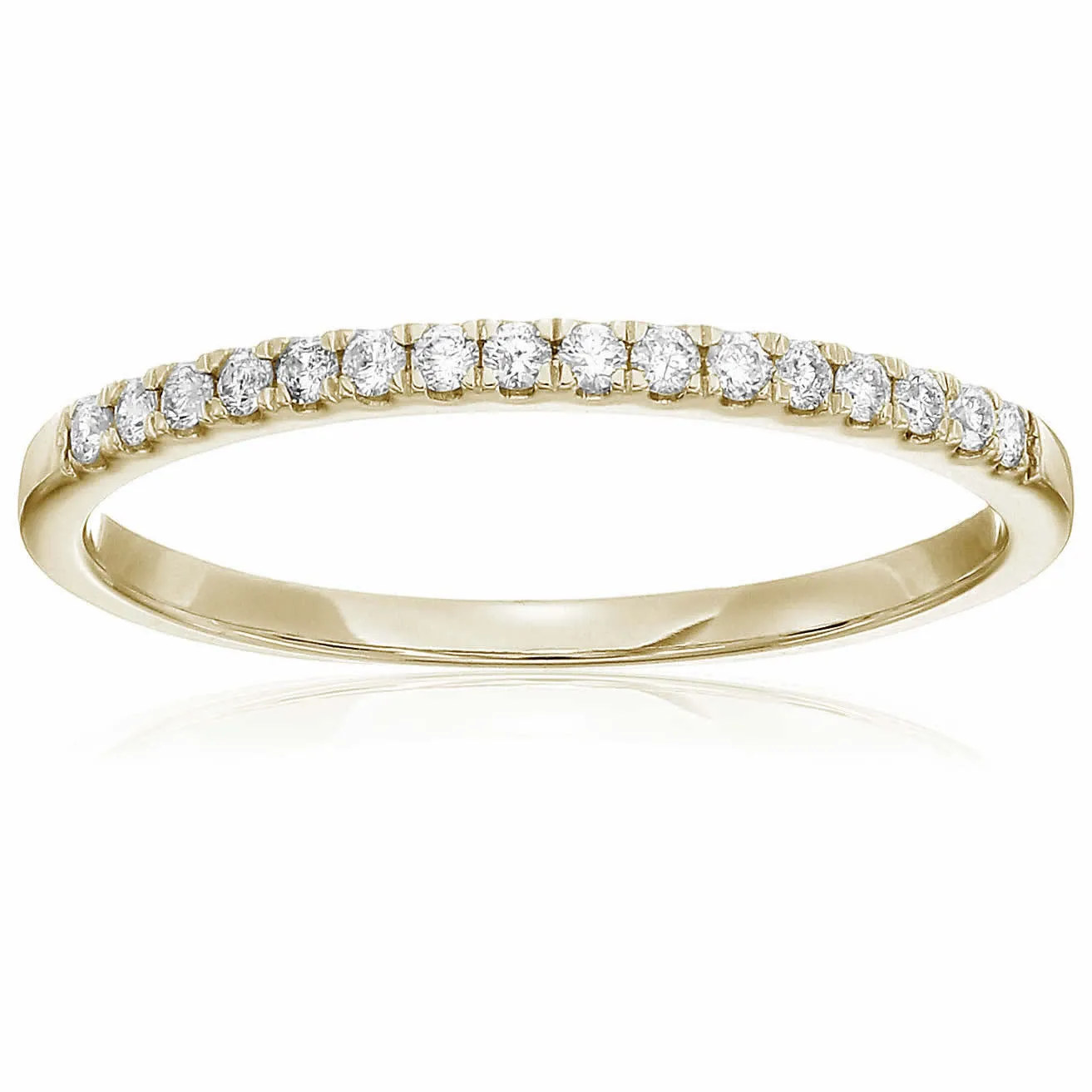 1/5 cttw Diamond Wedding Band in 14k Gold