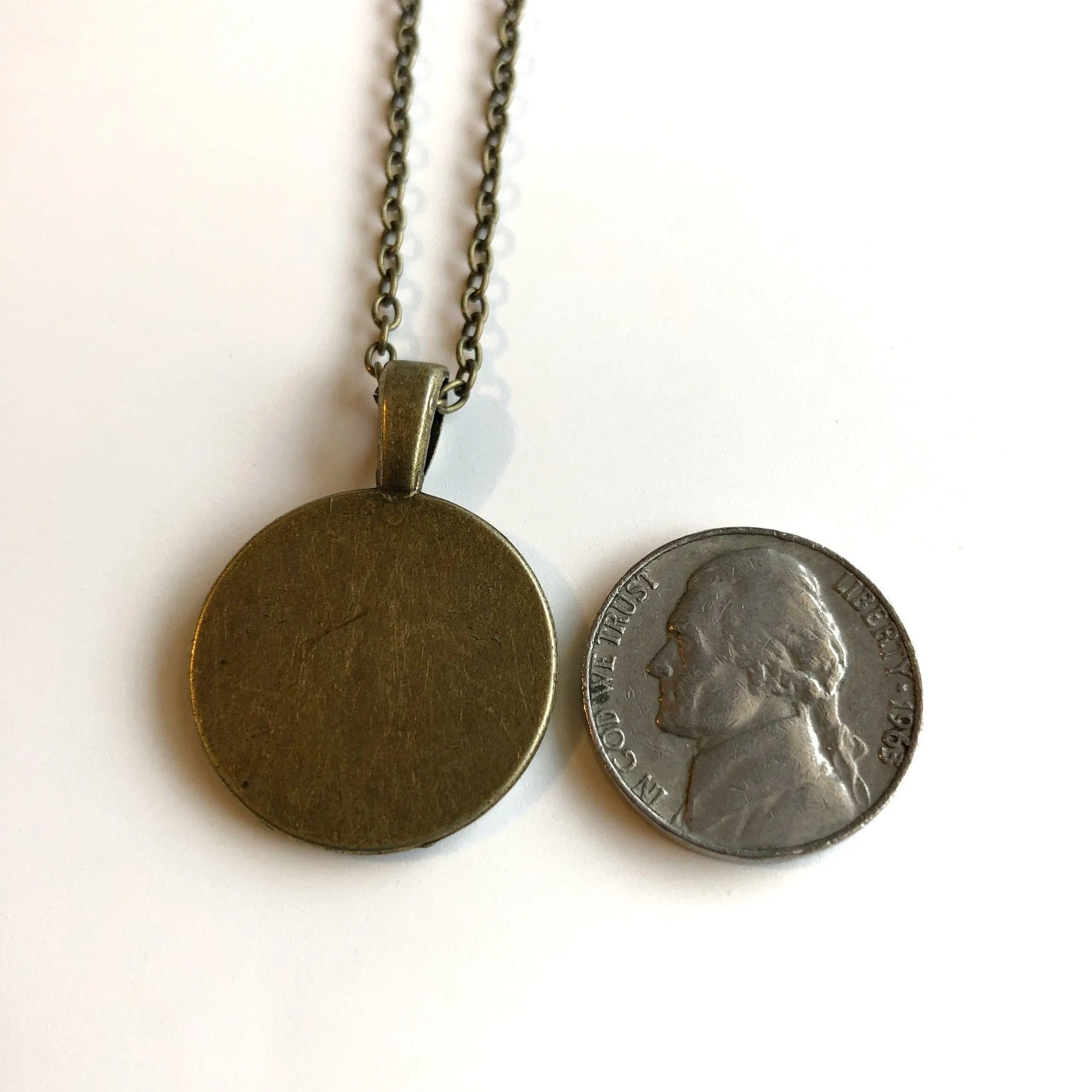 1963 Romanian Honey Bee Stamp - Postage Stamp Necklace