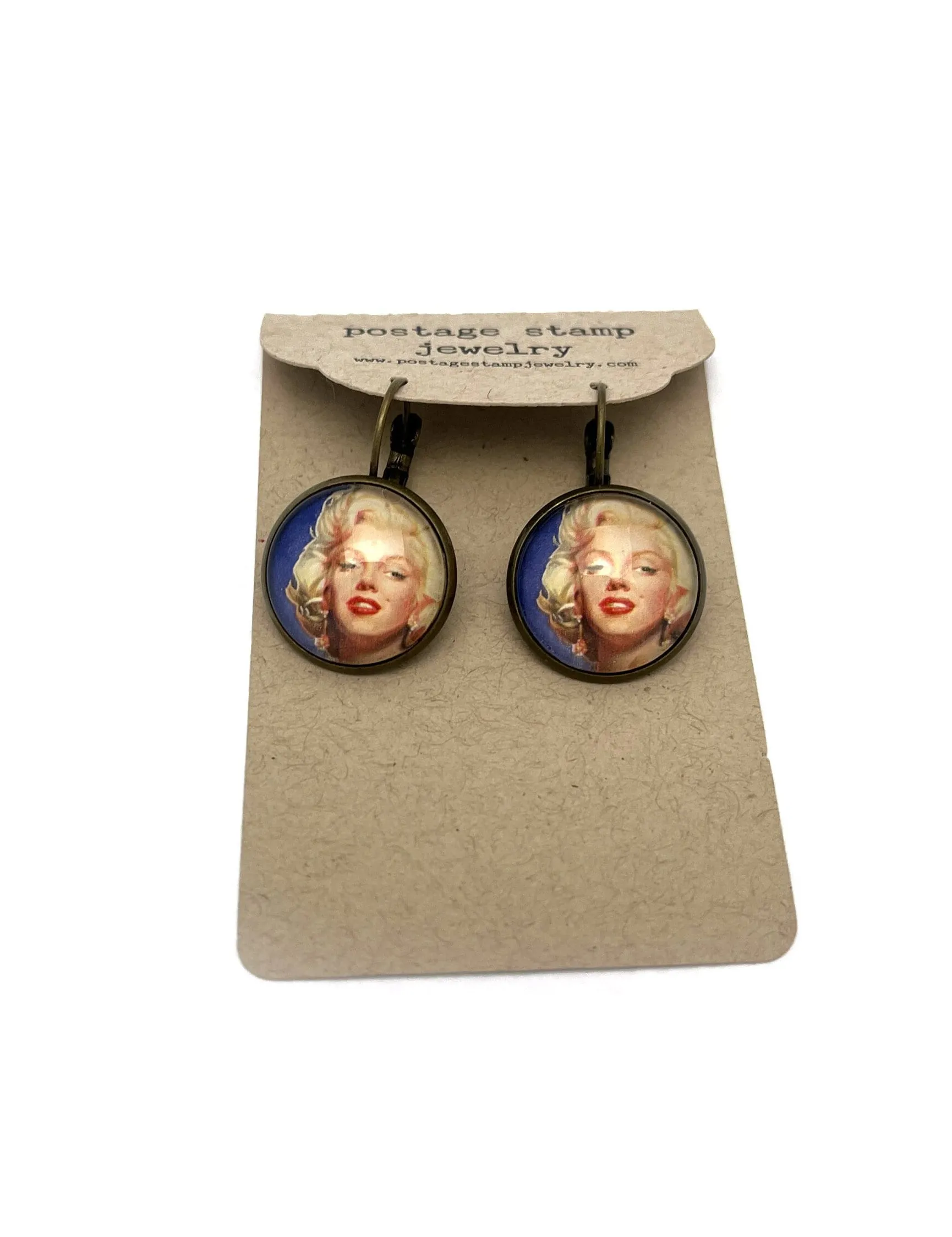 1995 Marilyn Monroe - USA Stamp - Postage Stamp Earrings