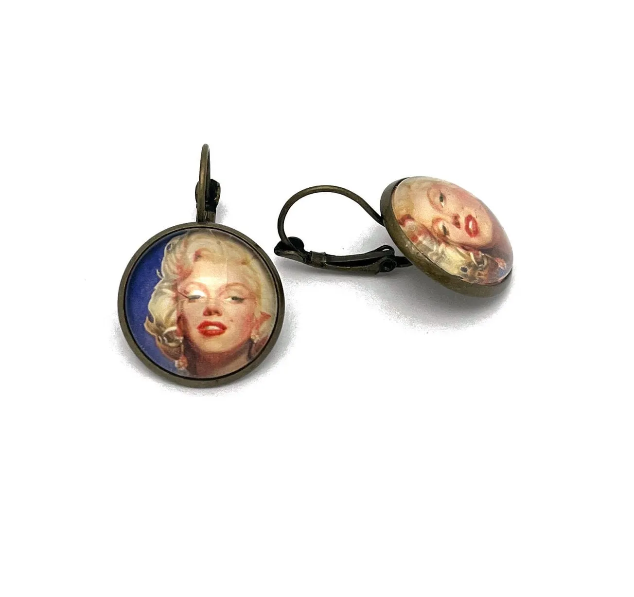 1995 Marilyn Monroe - USA Stamp - Postage Stamp Earrings