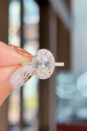 2.00ct D-VVS2 Oval Lab Diamond Angela