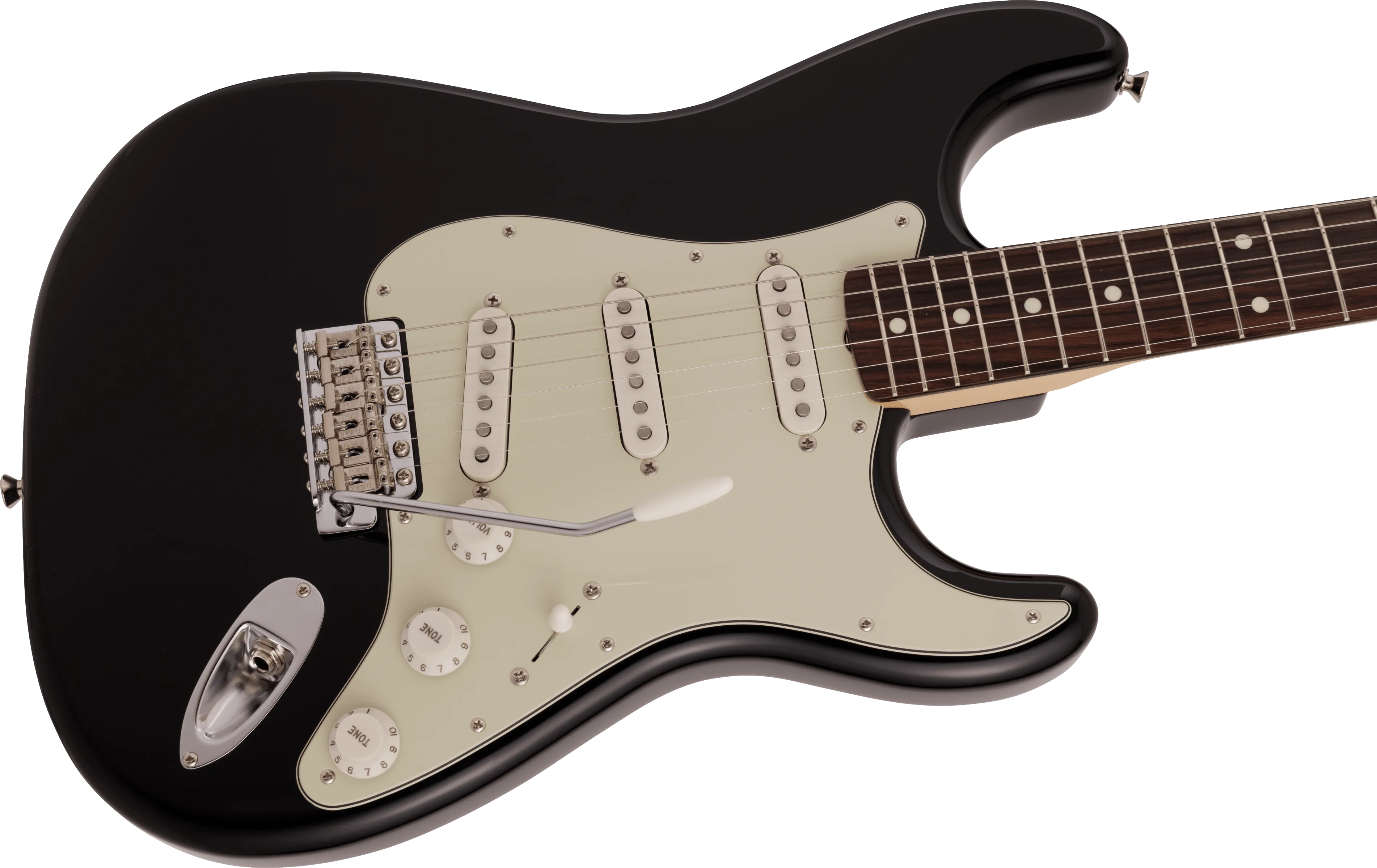 2023 Collection Made in Japan Traditional 60s Stratocaster, Rosewood Fingerboard,  Black