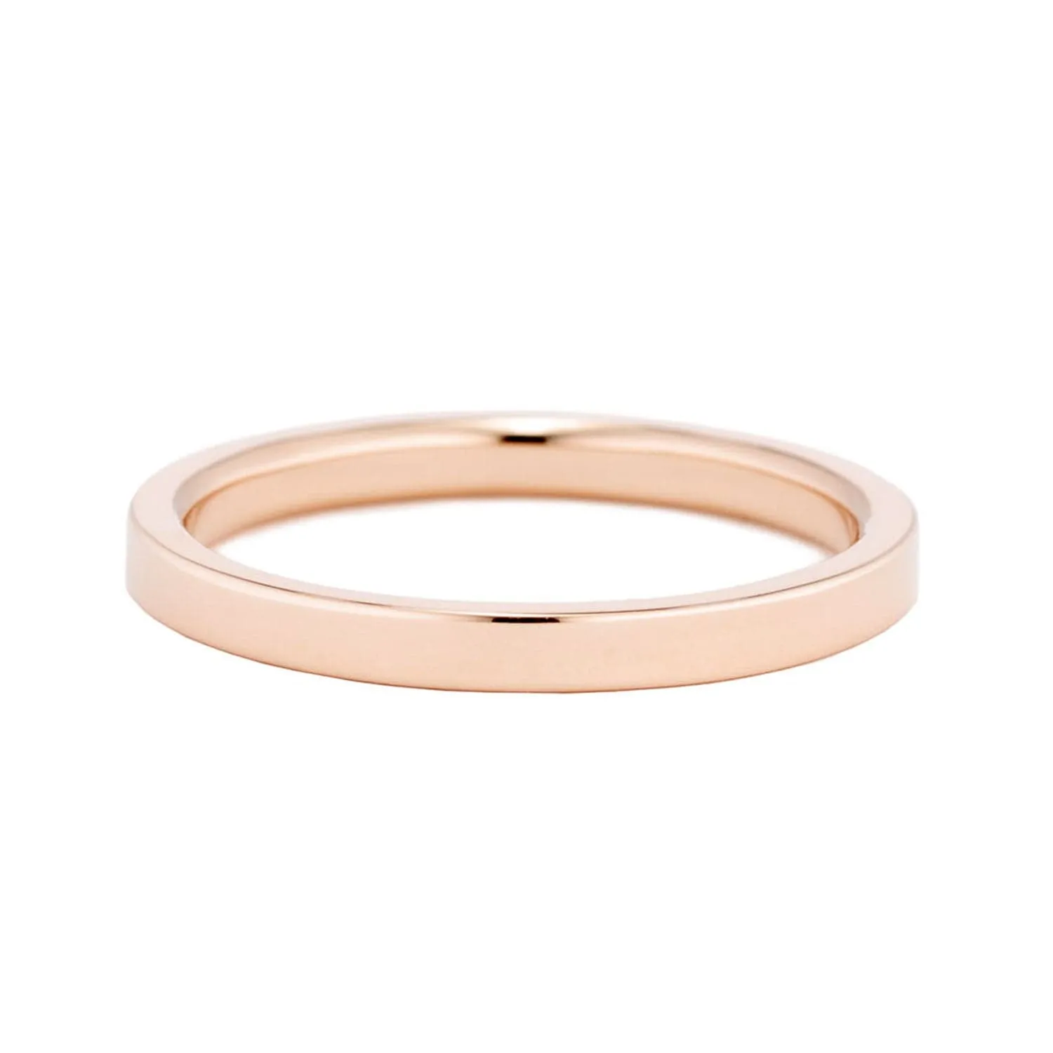 2mm Flat Wedding Band