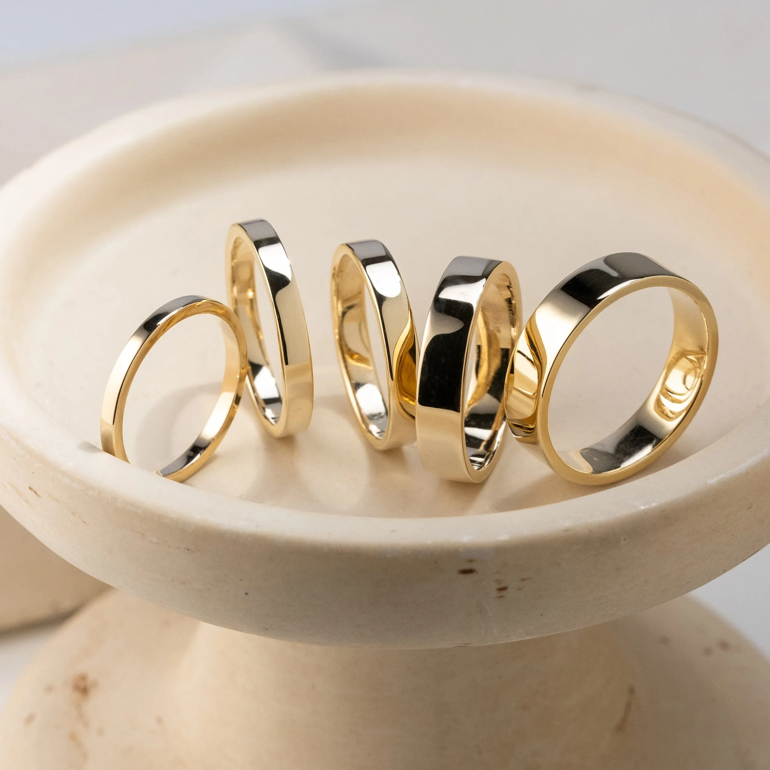 2mm Flat Wedding Band