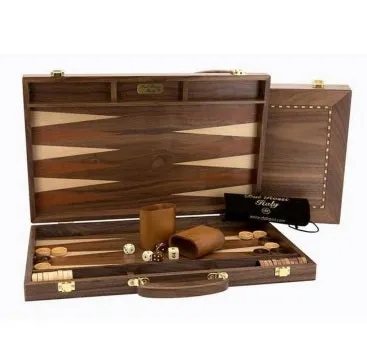 38cm Backgammon Walnut
