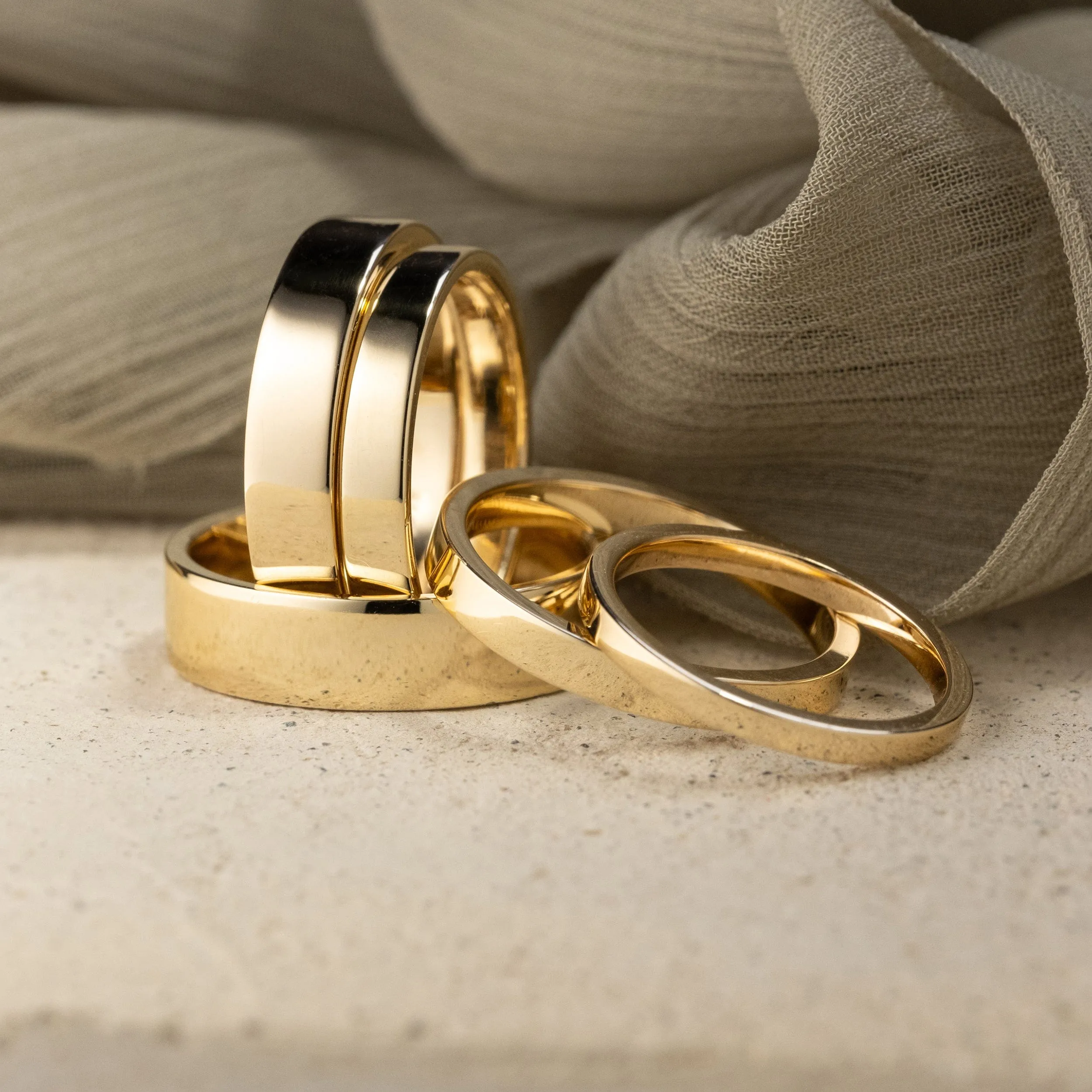 5mm Flat Wedding Band