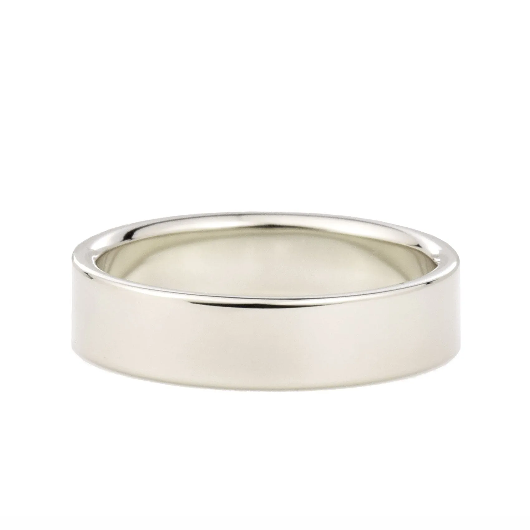 5mm Flat Wedding Band