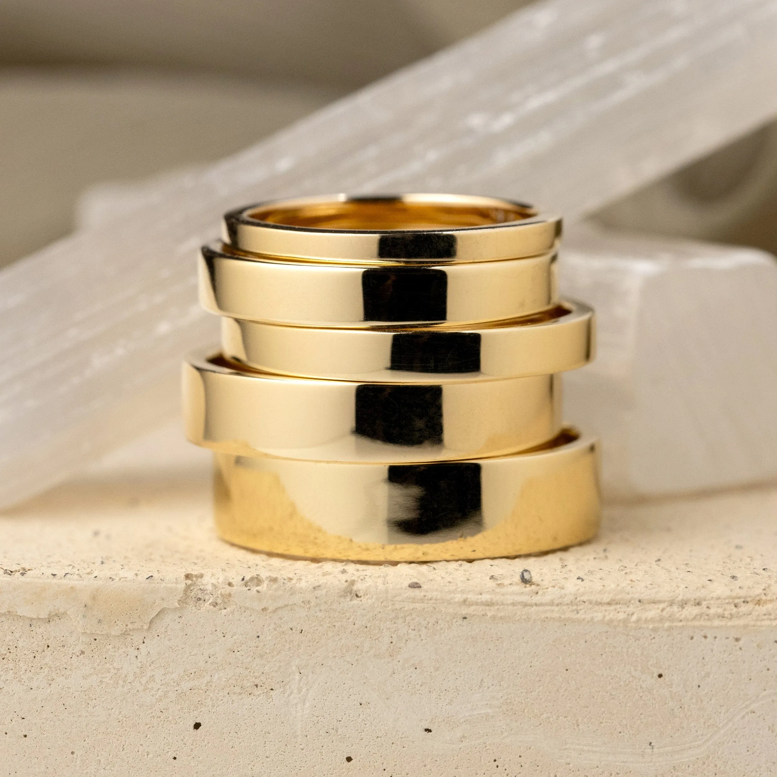 5mm Flat Wedding Band