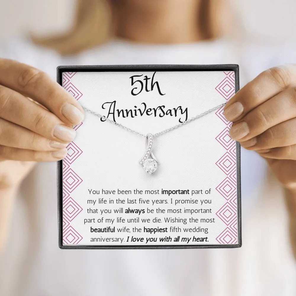 5th Anniversary Necklace
