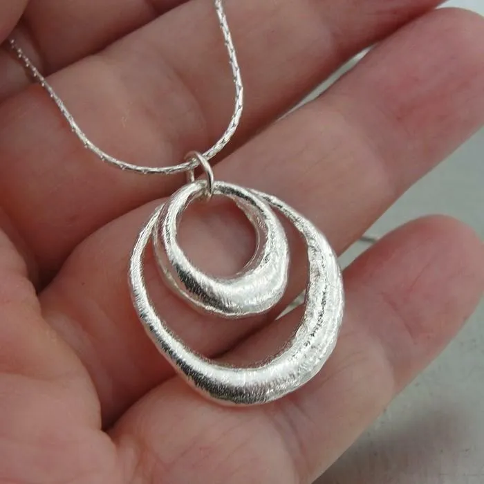 925 Sterling Silver Pendant Artistic Handmade Hadar Designers