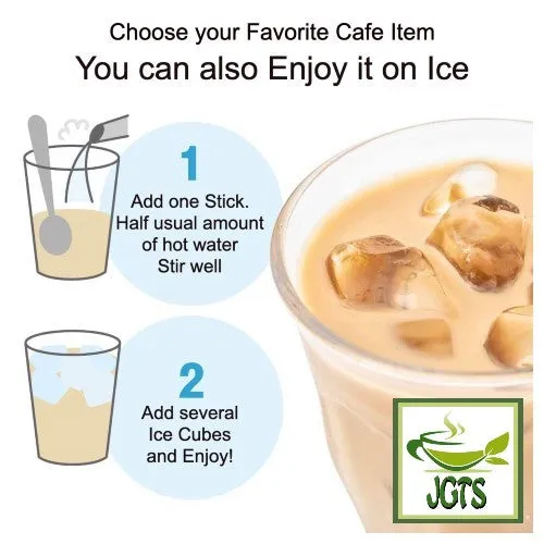 (AGF) Blendy Cafe Latory Milk Cafe Latte 20 Sticks