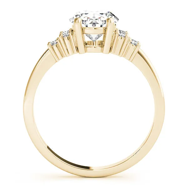 Alexandria Oval Lab Grown Diamond Engagement Ring IGI Certified