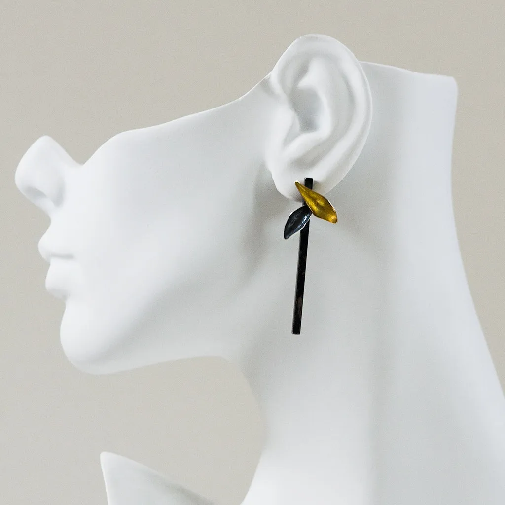 Alight Silver and Gold Earrings