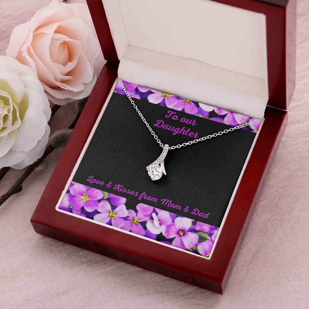 Alluring Beauty Ribbon Shaped Necklace