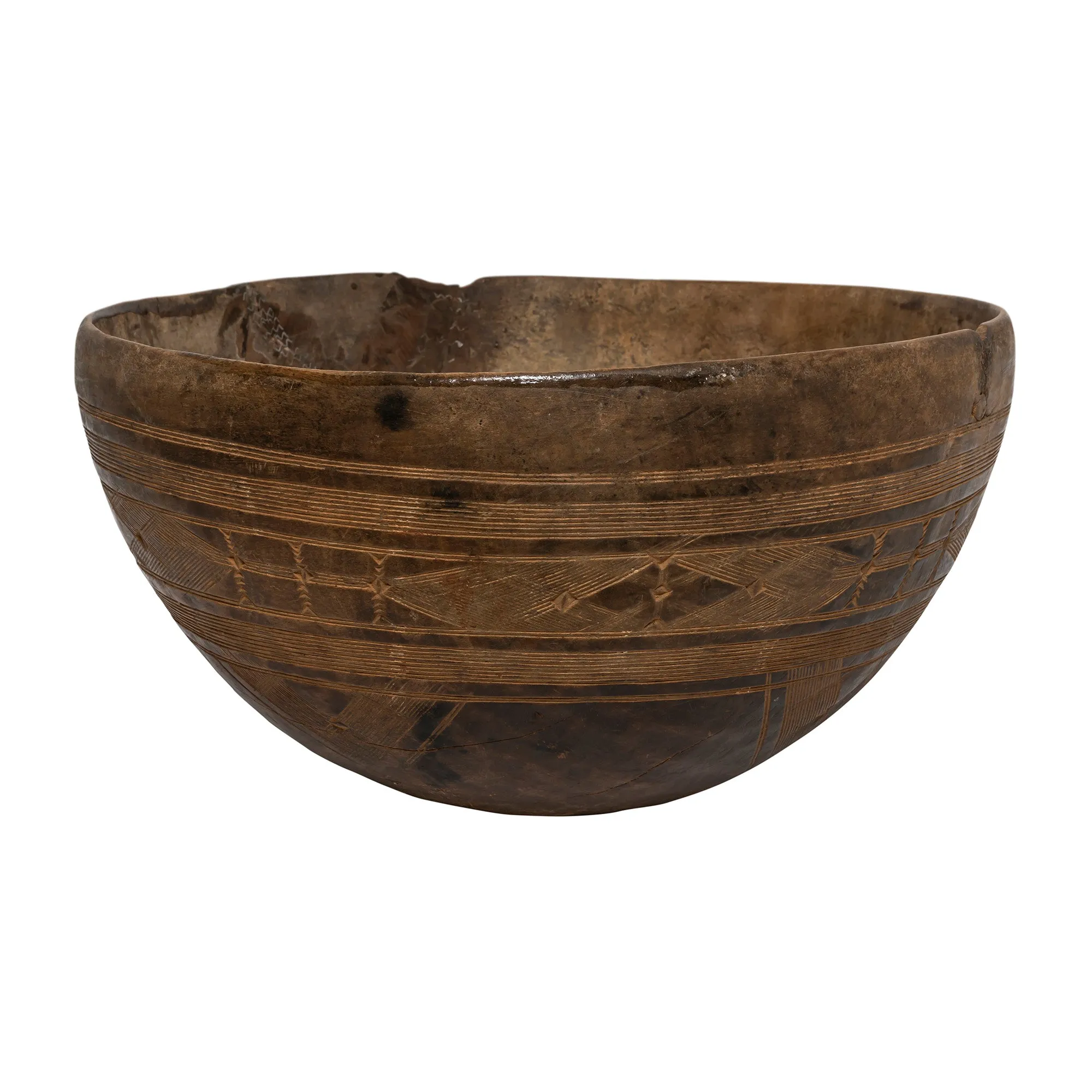 Alto Vintage Wooden Dough Bowl