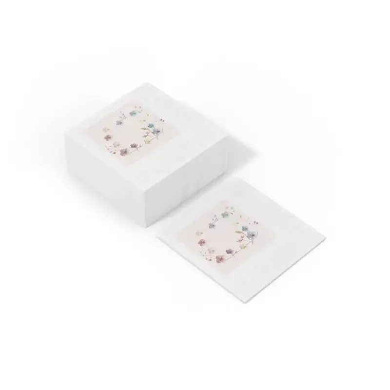 Amp Up your Party with Three Ply White Coined Napkins