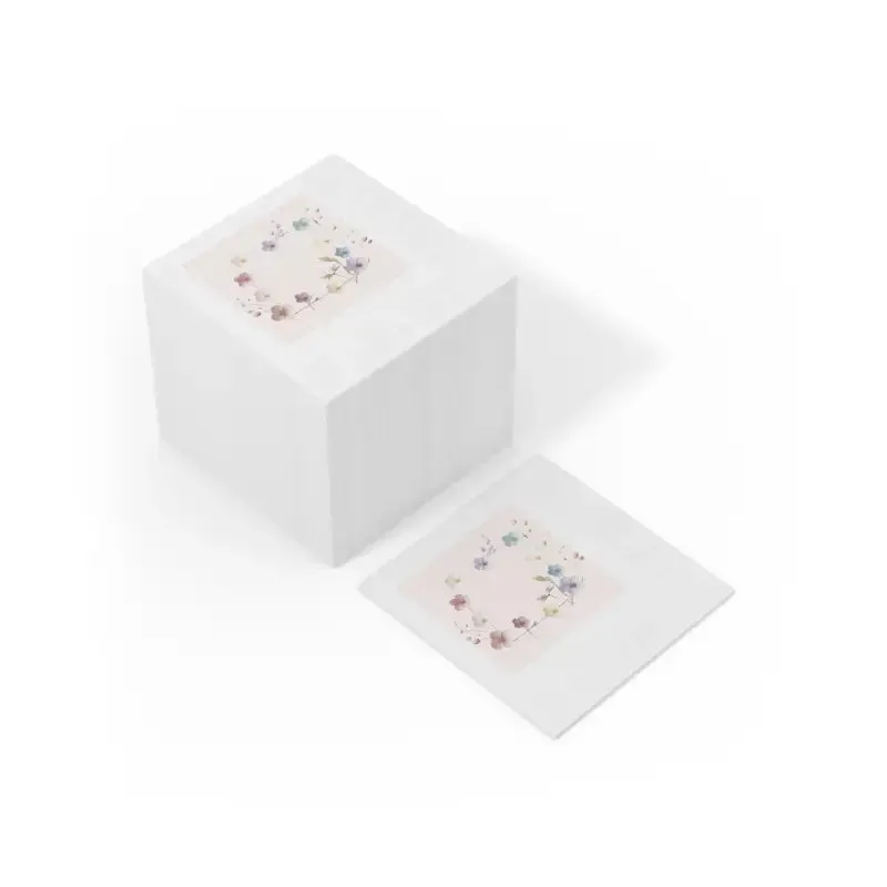 Amp Up your Party with Three Ply White Coined Napkins