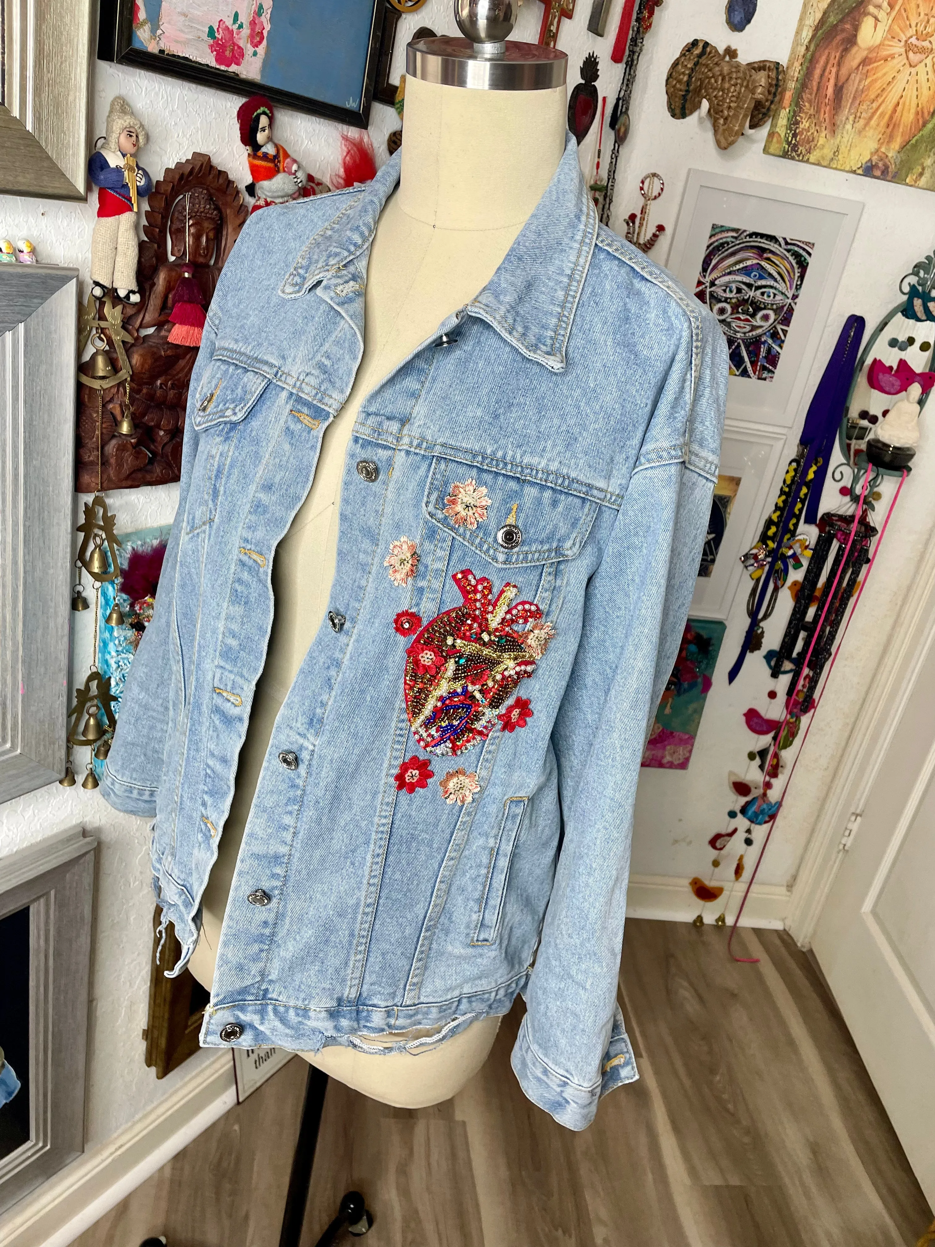 Anatomical Heart Oversized Jacket