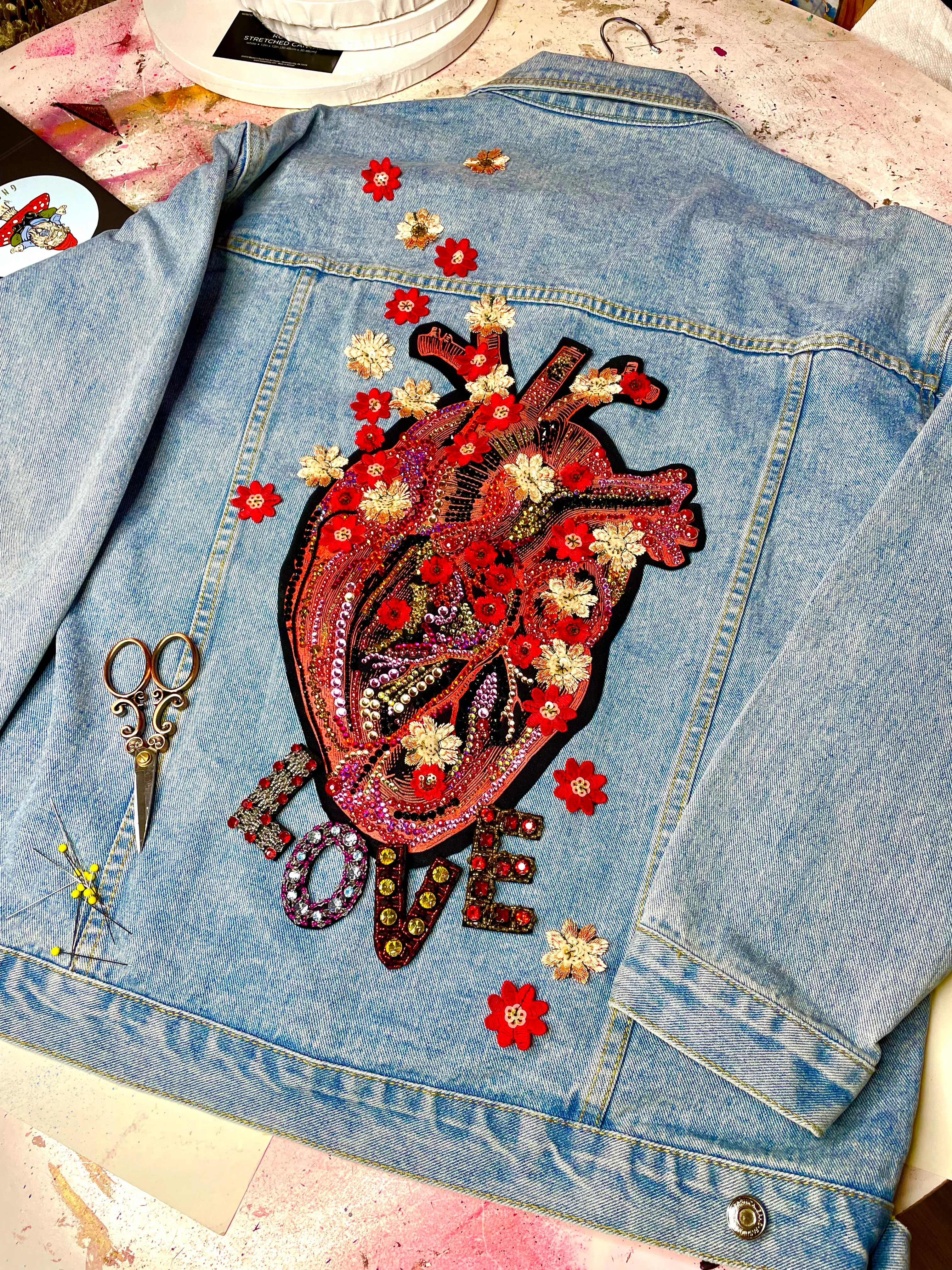 Anatomical Heart Oversized Jacket