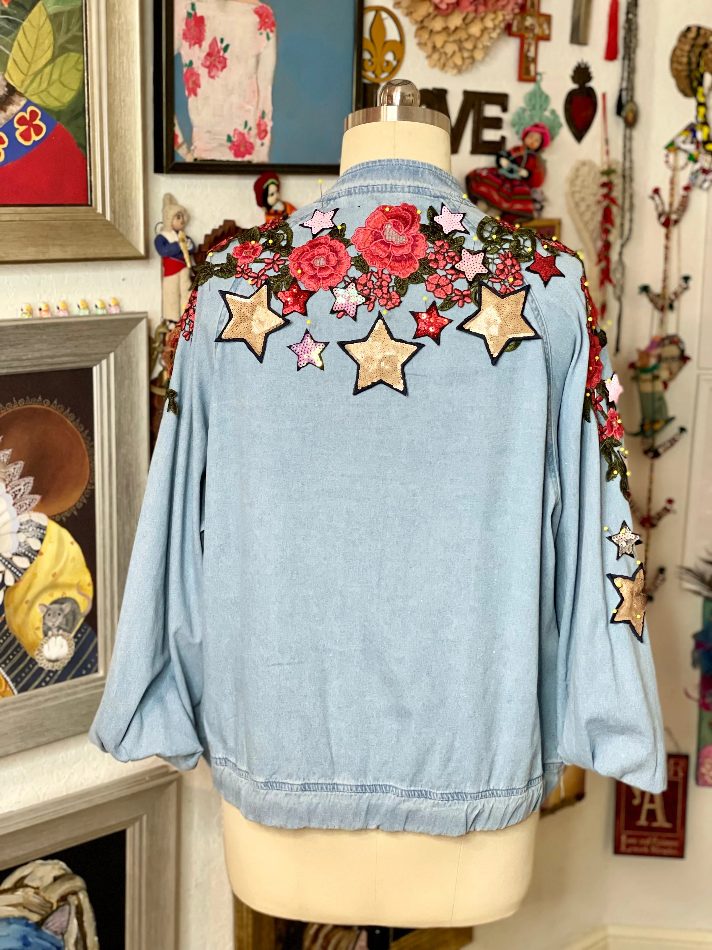Angels in my Heart Varsity Jacket