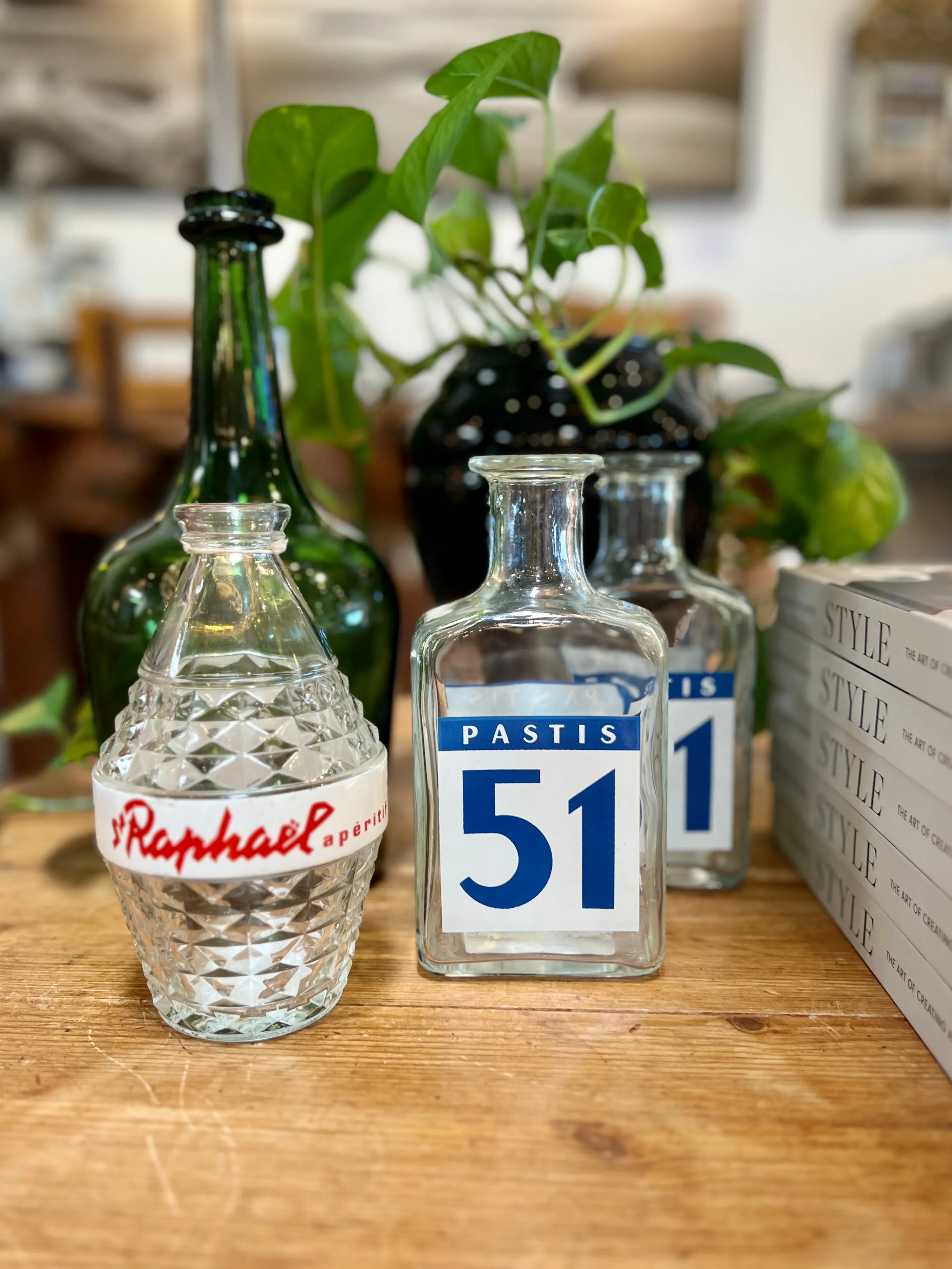 Antique French Glass Bottle