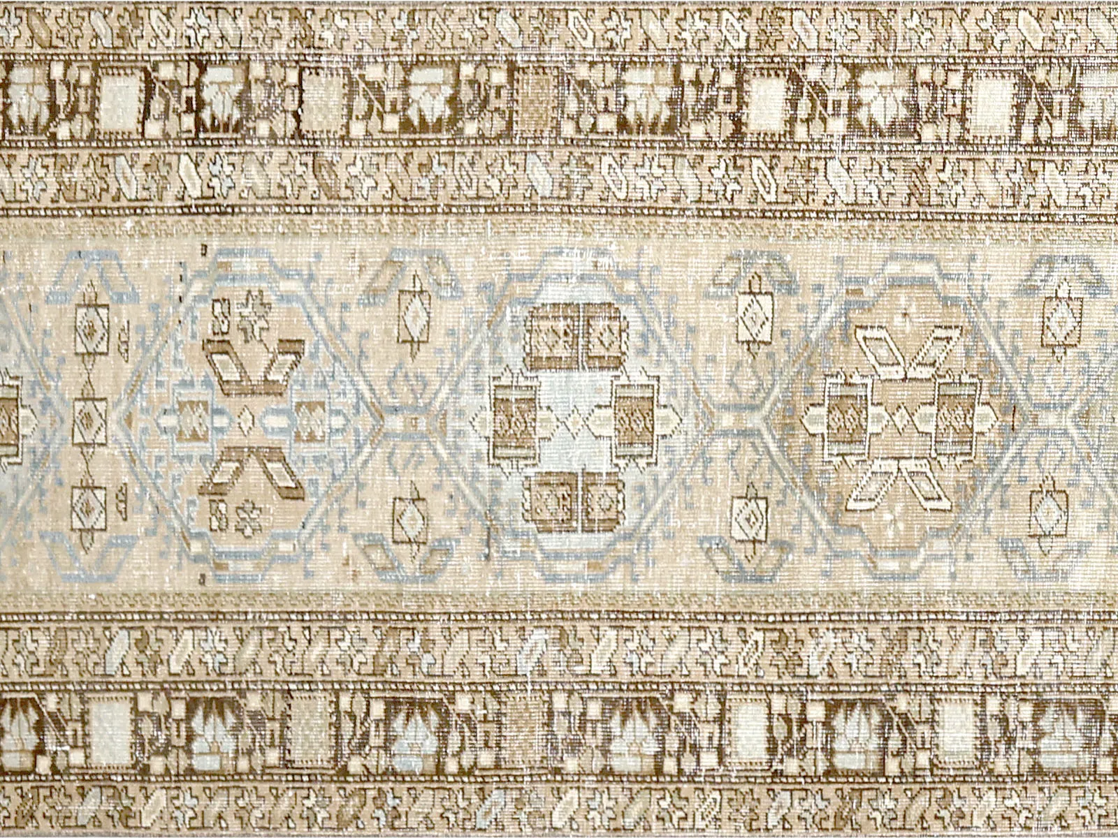 Antique Persian Melayer Runner - 2'10" x 15'3"