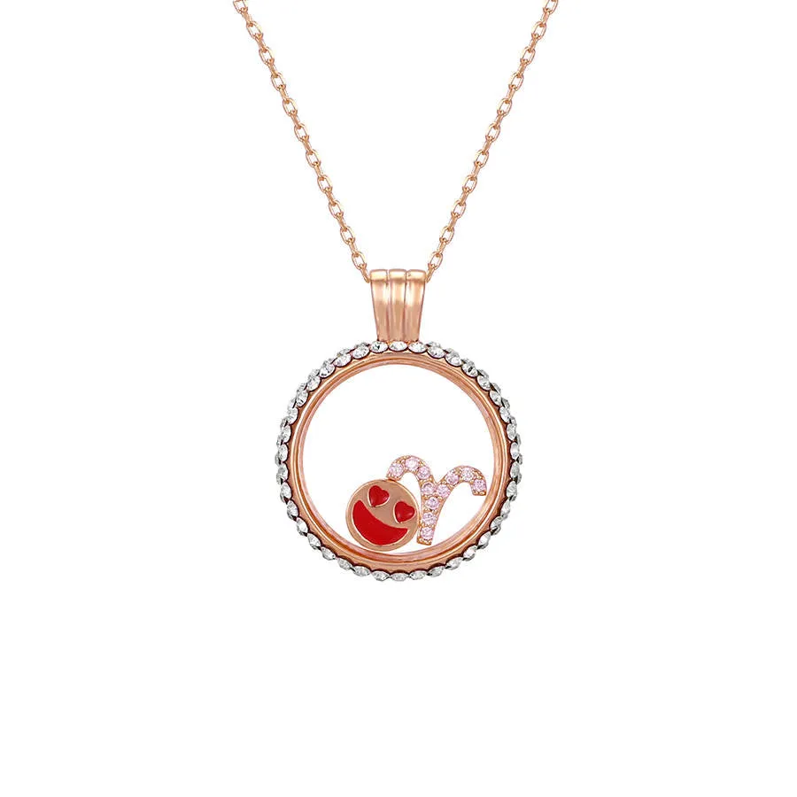 Aries swarovski crystal necklace