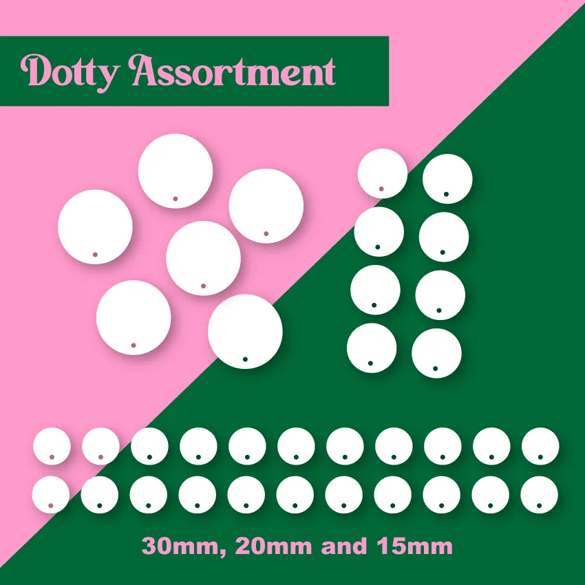 Assorted Dotties Set - Mixed Sizes