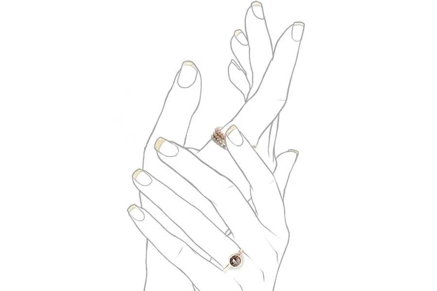 Avium Rose Cut Diamond Ring