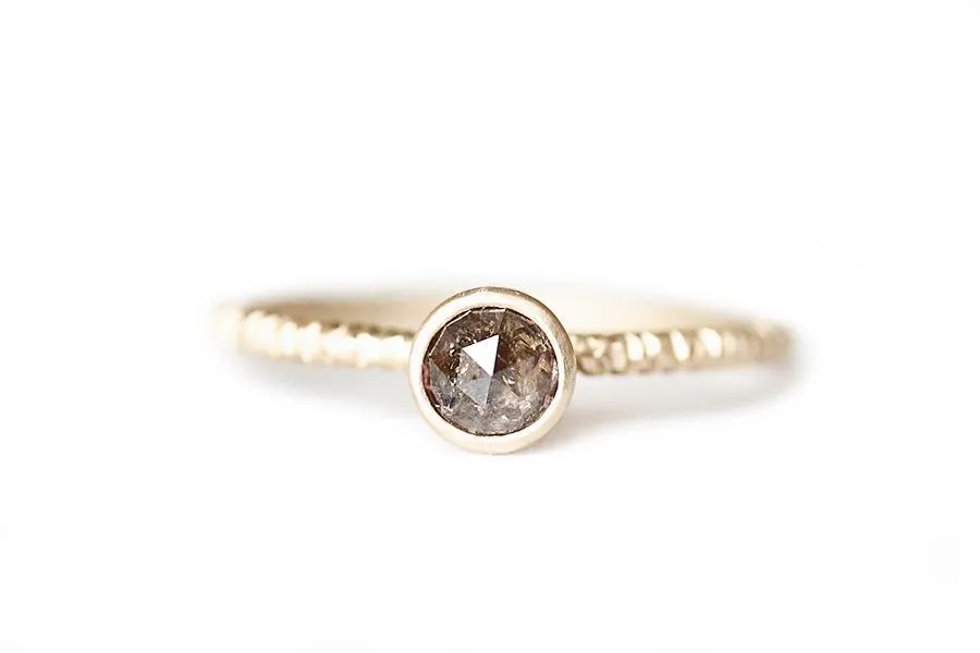 Avium Rose Cut Diamond Ring