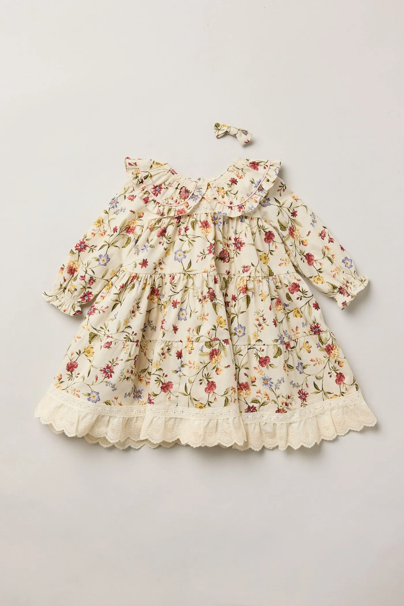 Baby Raspberry Dress in Osaka Flower