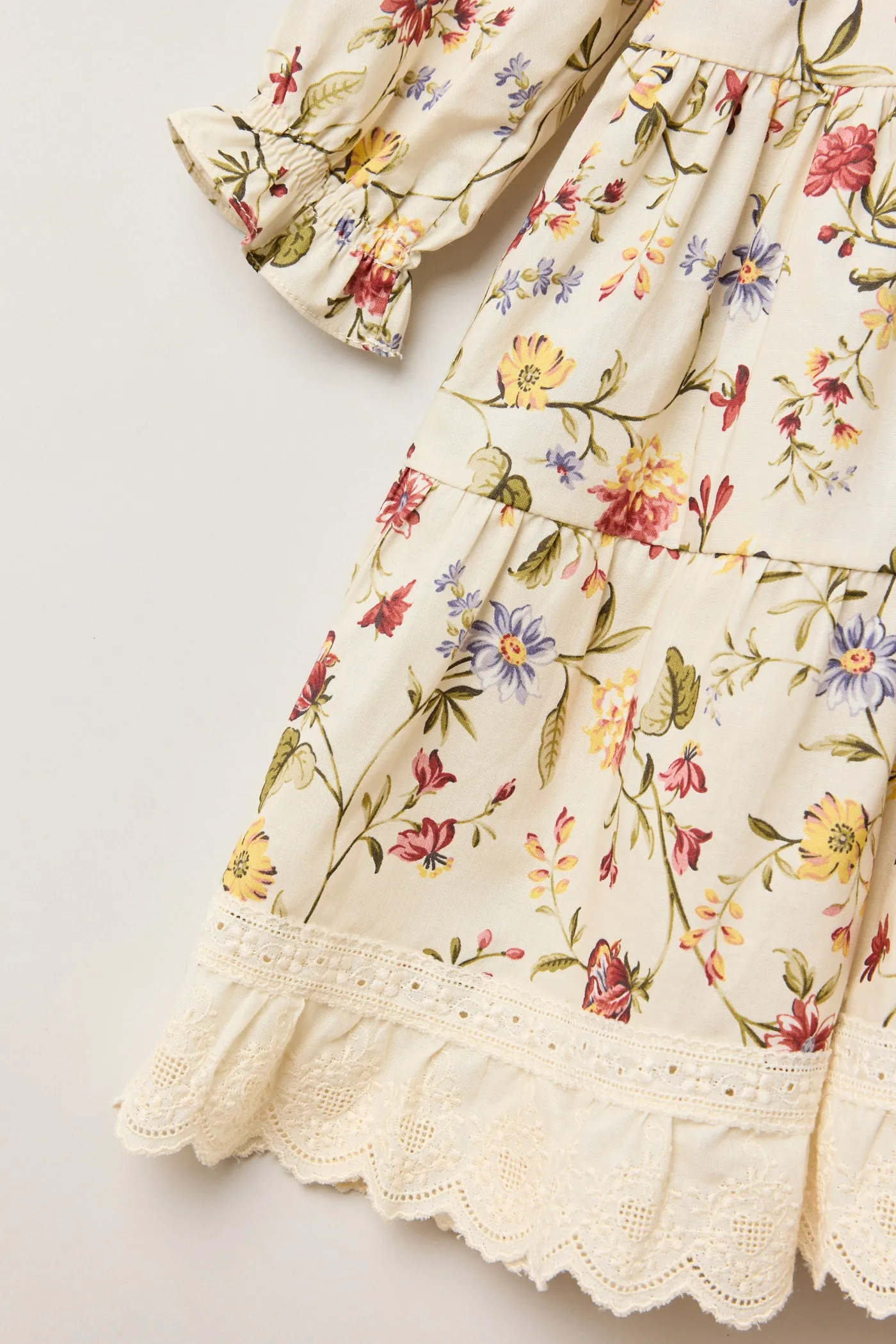 Baby Raspberry Dress in Osaka Flower