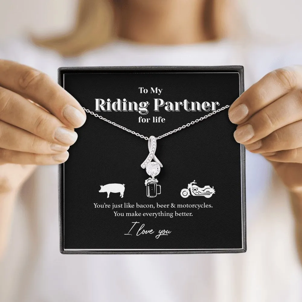 Bacon, Beer & Motorcycles Necklace