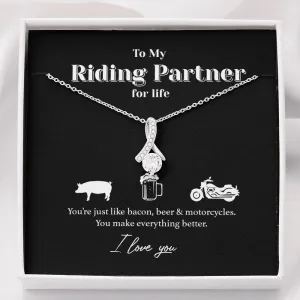Bacon, Beer & Motorcycles Necklace