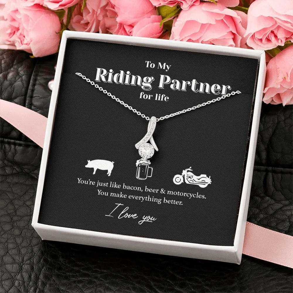 Bacon, Beer & Motorcycles Necklace