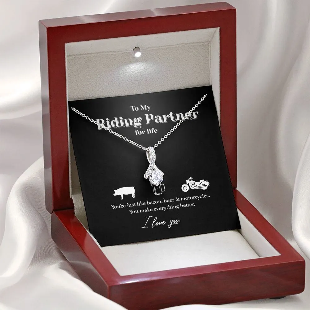 Bacon, Beer & Motorcycles Necklace