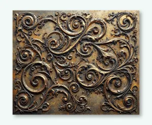 Baroque Elegance Wall Art Poster