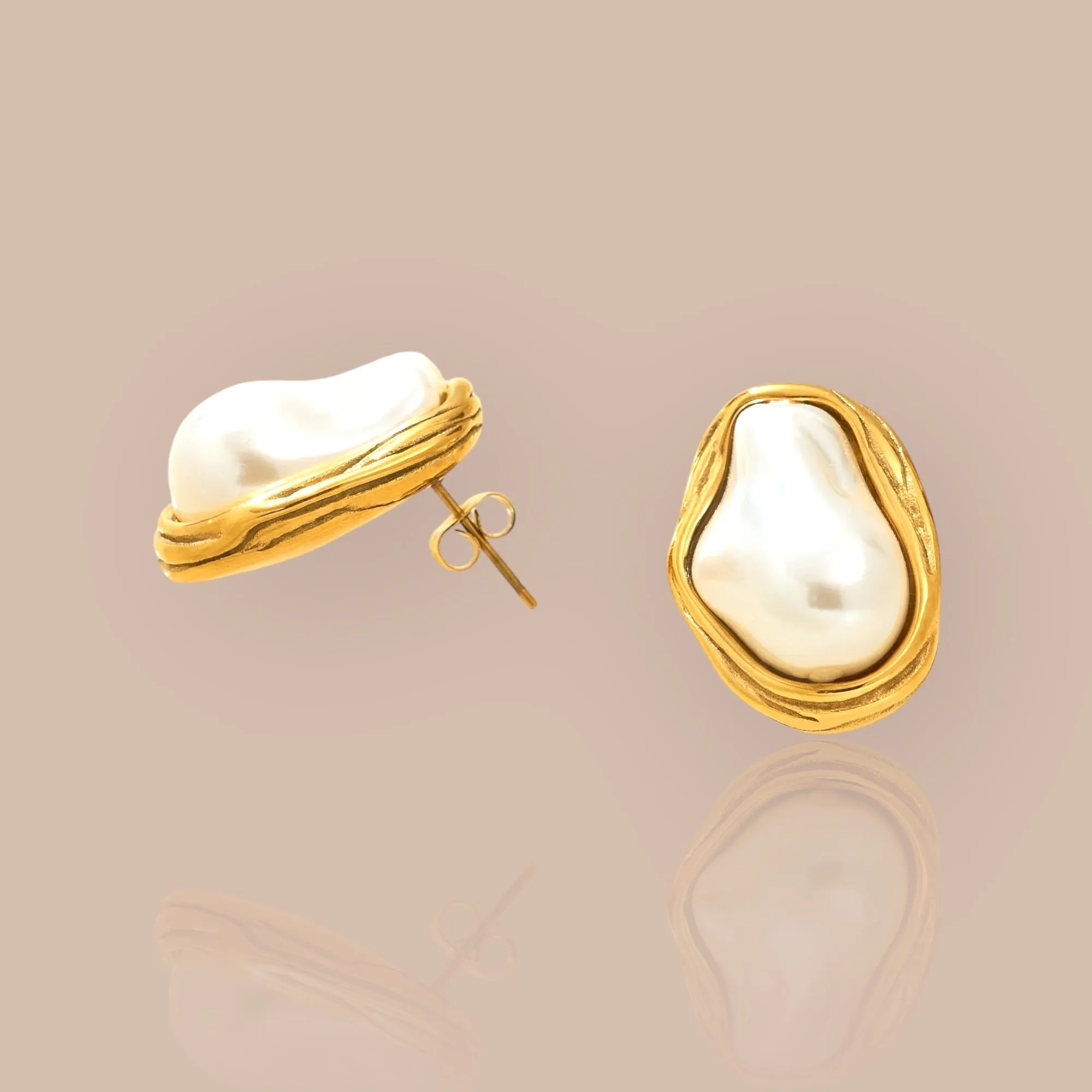 Baroque Pearl Earrings