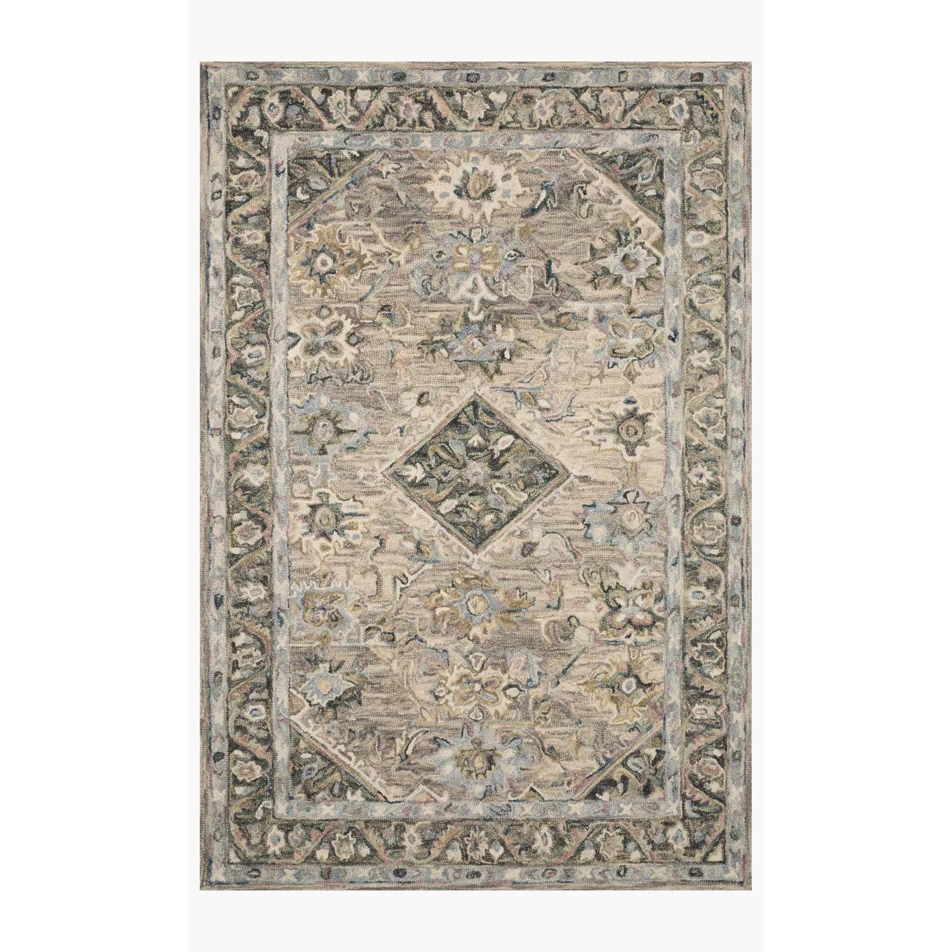 Beatty Rugs by Loloi - BEA-02 - Sky / Multi