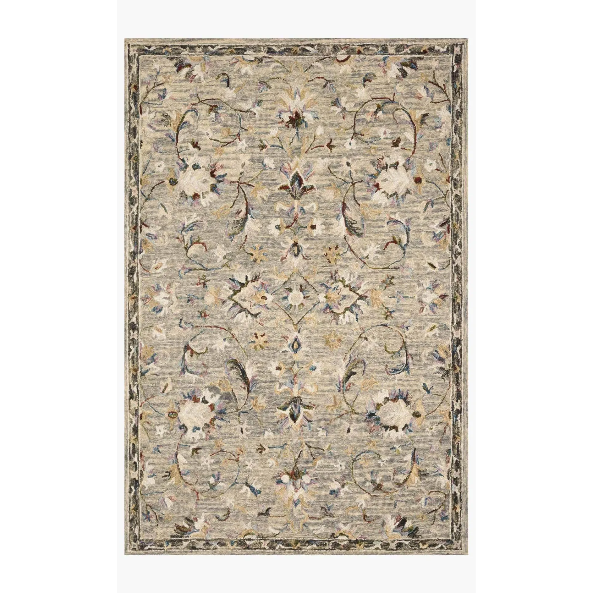 Beatty Rugs by Loloi - BEA-03 - Grey / Multi