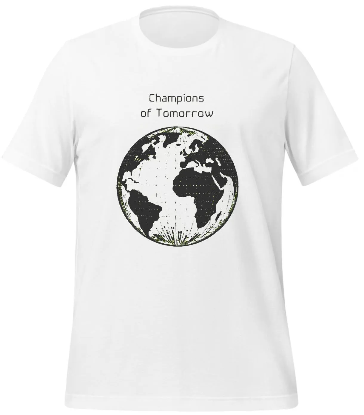 black champions t-shirt earth: Champions of Tomorrow Design | Classic T-Shirt (Unisex)