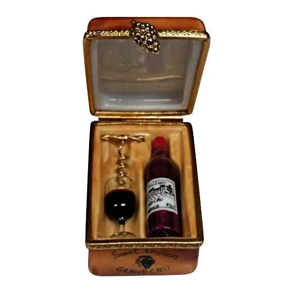 Bourdeaux Tasting Crate: Bottle, Glass, Corkscrew