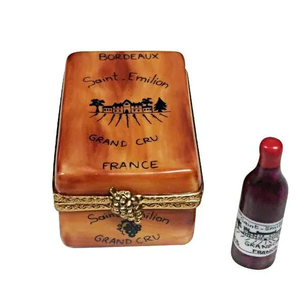 Bourdeaux Tasting Crate: Bottle, Glass, Corkscrew