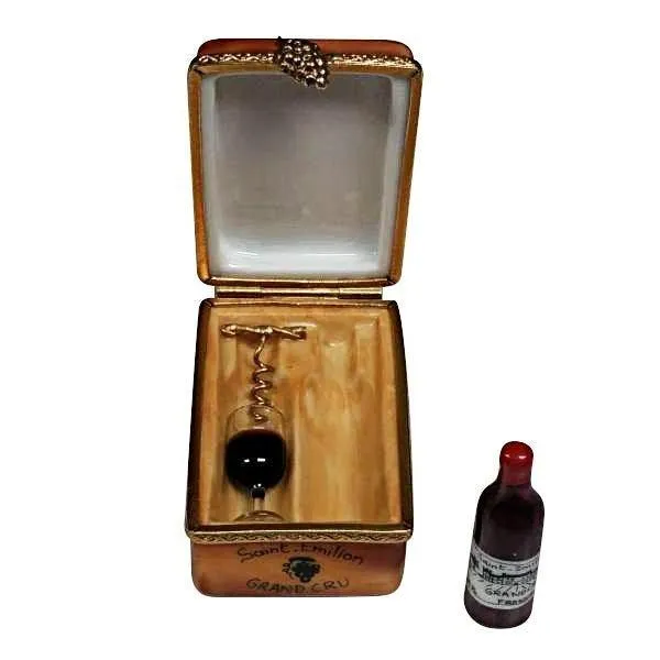 Bourdeaux Tasting Crate: Bottle, Glass, Corkscrew